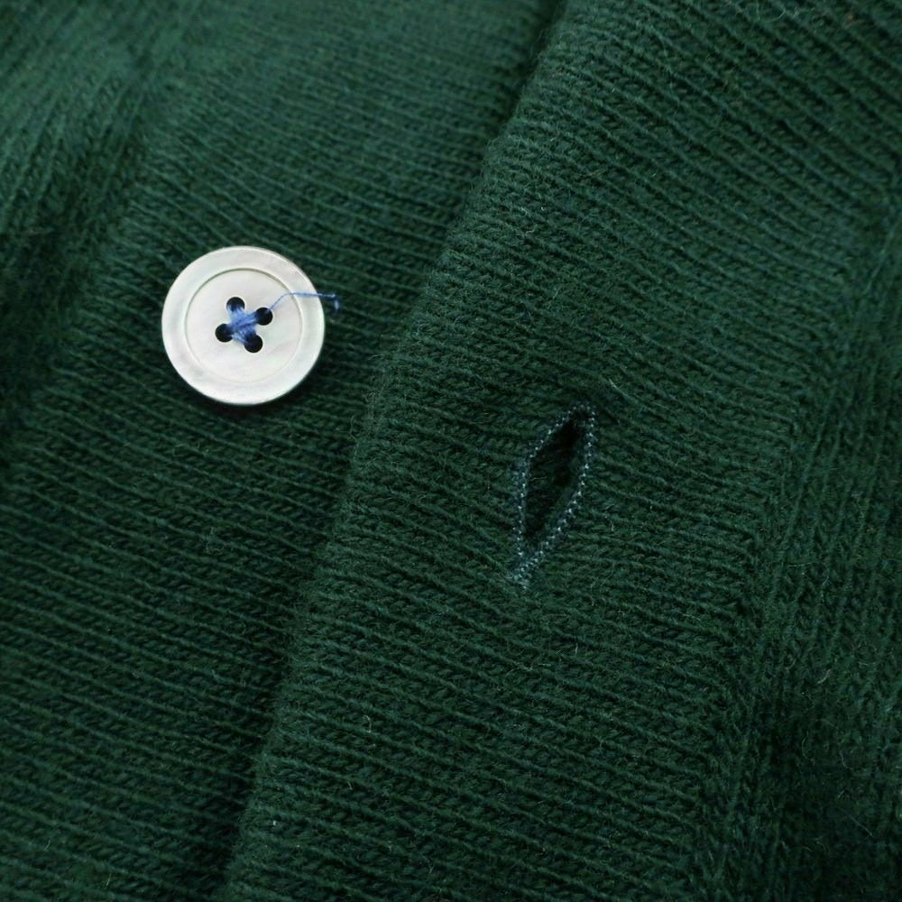 【中古】マクラーレン Mc Laren ウール ニットブルゾン ダークグリーン【 46 】【 状態ランクB 】【 メンズ 】