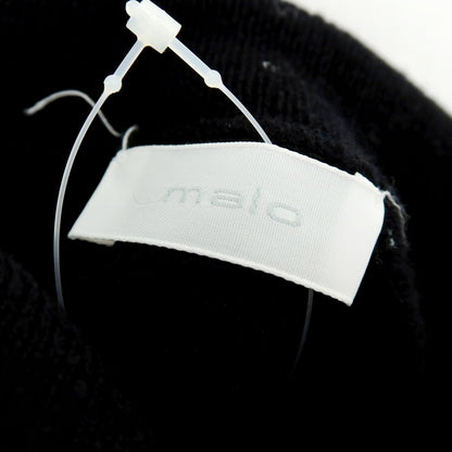 【中古】マーロ Malo ハイゲージカシミヤ タートルネックニット ブラック【 S 】【 状態ランクB 】【 メンズ 】