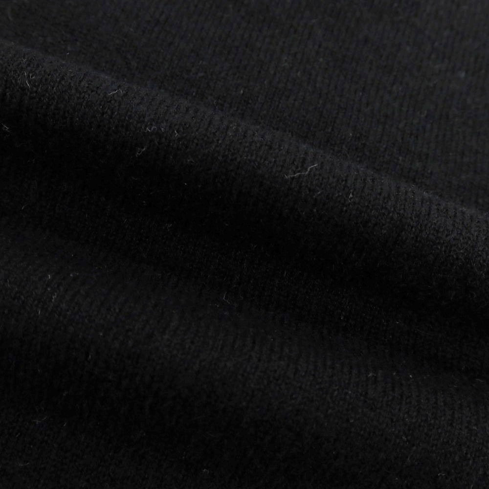 【中古】マーロ Malo ハイゲージカシミヤ タートルネックニット ブラック【 S 】【 状態ランクB 】【 メンズ 】