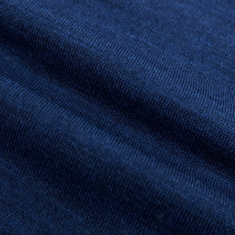 【中古】ジョンスメドレー JOHN SMEDLEY ハイゲージウール タートルネックニット ダークブルー系【 M 】【 状態ランクB 】【 メンズ 】