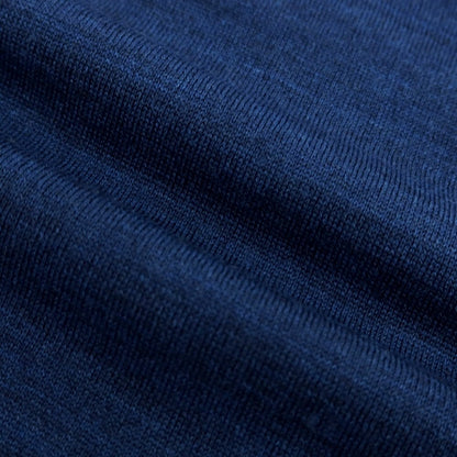 【中古】ジョンスメドレー JOHN SMEDLEY ハイゲージウール タートルネックニット ダークブルー系【 M 】【 状態ランクB 】【 メンズ 】