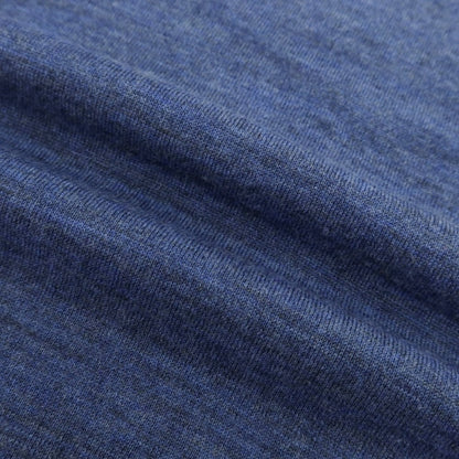 【中古】ドルモア DRUMOHR ハイゲージウール クルーネックニット グレイッシュライトネイビー【 46 】【 状態ランクB 】【 メンズ 】