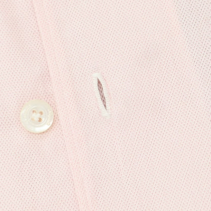 【中古】フィナモレ Finamore コットン ワイドカラー ドレスシャツ ピンク【 39 】【 状態ランクC 】【 メンズ 】