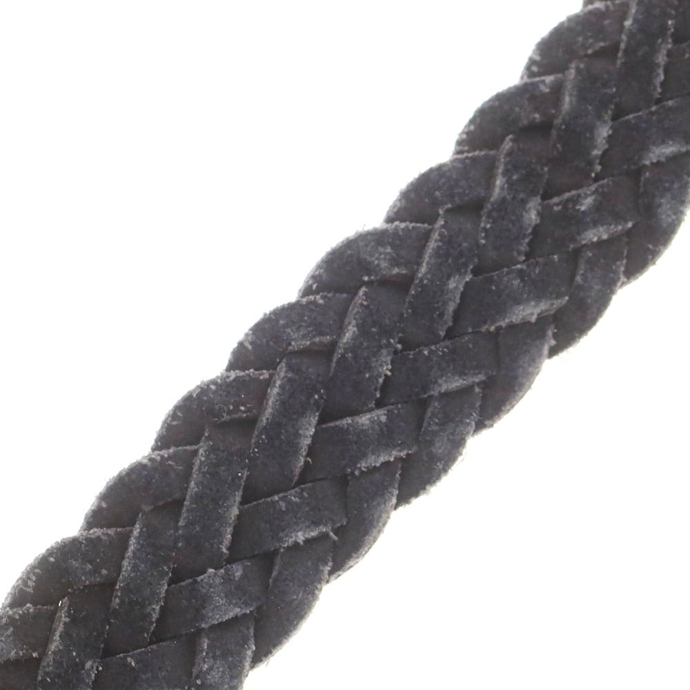 【中古】ダニエルアンドボブ Daniel &amp; Bob スエード レザー メッシュベルト ネイビー【 状態ランクC 】【 メンズ 】