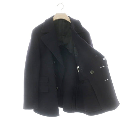 【中古】ボリオリ BOGLIOLI DOVER ウールナイロン ジャージー ピーコート ネイビー【 48 】【 状態ランクB 】【 メンズ 】