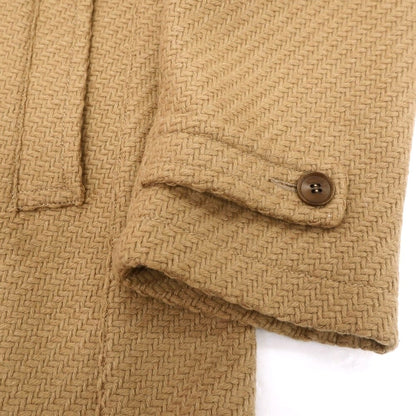 【中古】タリアトーレ TAGLIATORE CHARLIE ウールナイロン ピーコート ベージュ【 50 】【 状態ランクB 】【 メンズ 】