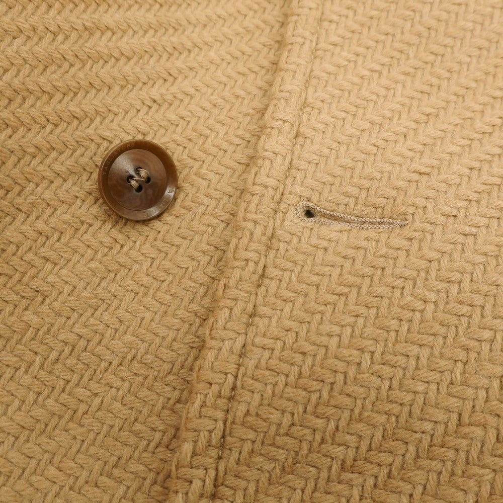 【中古】タリアトーレ TAGLIATORE CHARLIE ウールナイロン ピーコート ベージュ【 50 】【 状態ランクB 】【 メンズ 】