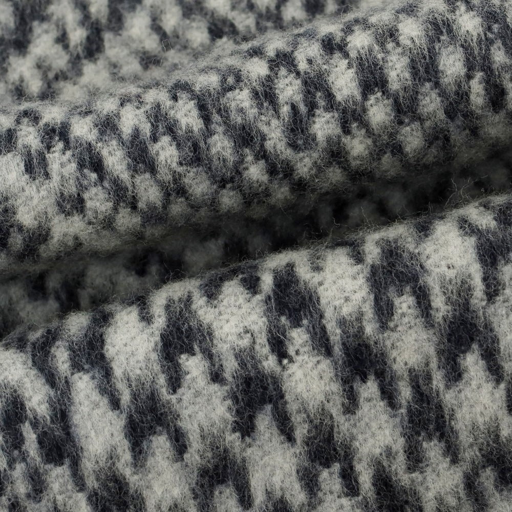 【中古】フィオリオ FIORIO STRASBURGO別注 ウール チェック マフラー ネイビーxホワイト【 状態ランクB 】【 メンズ 】