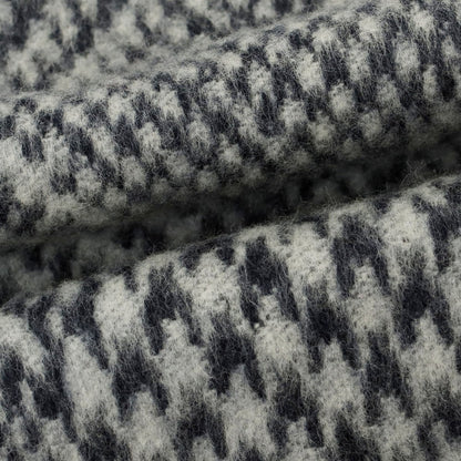 【中古】フィオリオ FIORIO STRASBURGO別注 ウール チェック マフラー ネイビーxホワイト【 状態ランクB 】【 メンズ 】