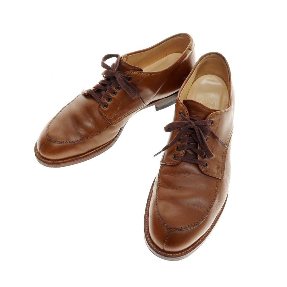 【中古】オールデン ALDEN 54428 Vチップ ドレスシューズ ブラウン【 9 D 】【 状態ランクC 】【 メンズ 】