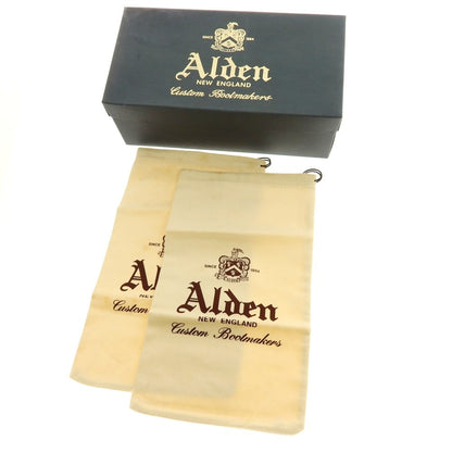 【中古】オールデン ALDEN 54428 Vチップ ドレスシューズ ブラウン【 9 D 】【 状態ランクC 】【 メンズ 】