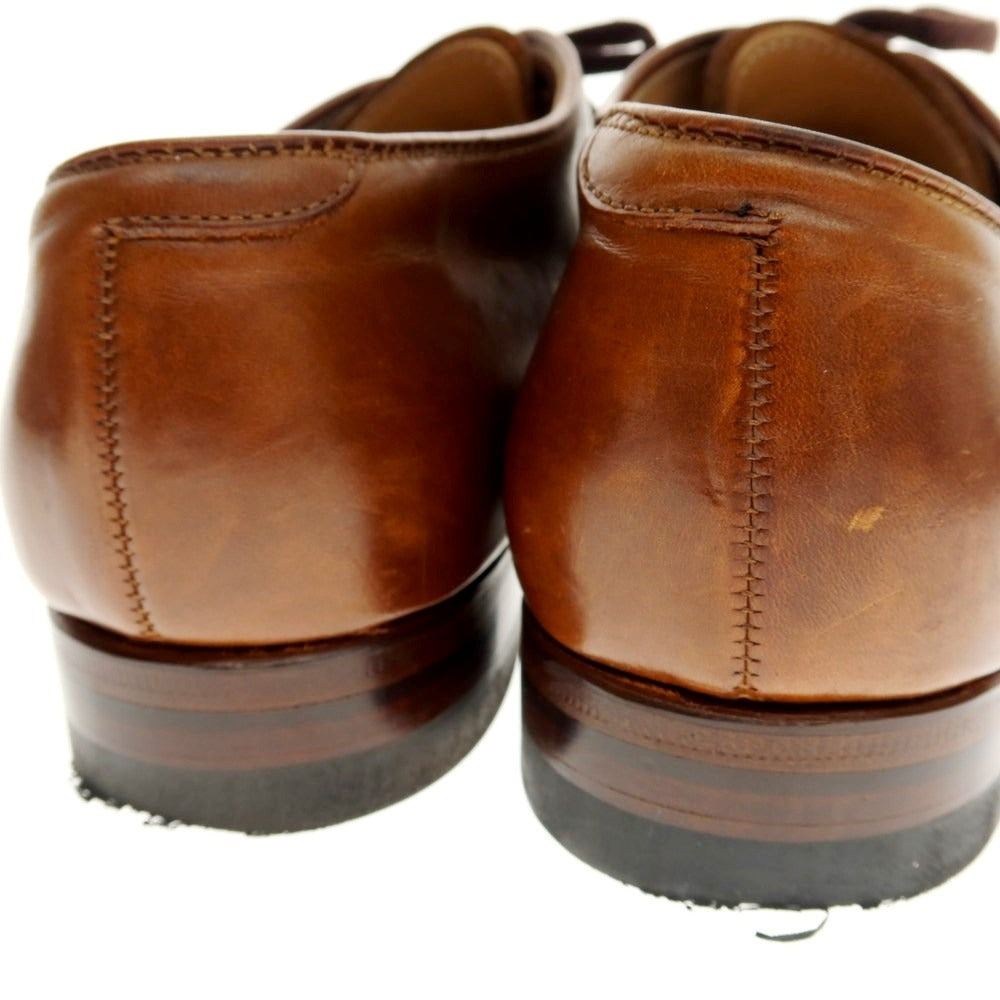 【中古】オールデン ALDEN 54428 Vチップ ドレスシューズ ブラウン【 9 D 】【 状態ランクC 】【 メンズ 】