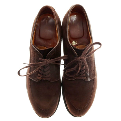 【中古】オールデン ALDEN 54351 UNITED ARROWS別注 スエード Vチップ ドレスシューズ ダークブラウン【 9 D 】【 状態ランクC 】【 メンズ 】