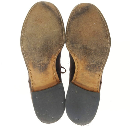 【中古】オールデン ALDEN 54351 UNITED ARROWS別注 スエード Vチップ ドレスシューズ ダークブラウン【 9 D 】【 状態ランクC 】【 メンズ 】