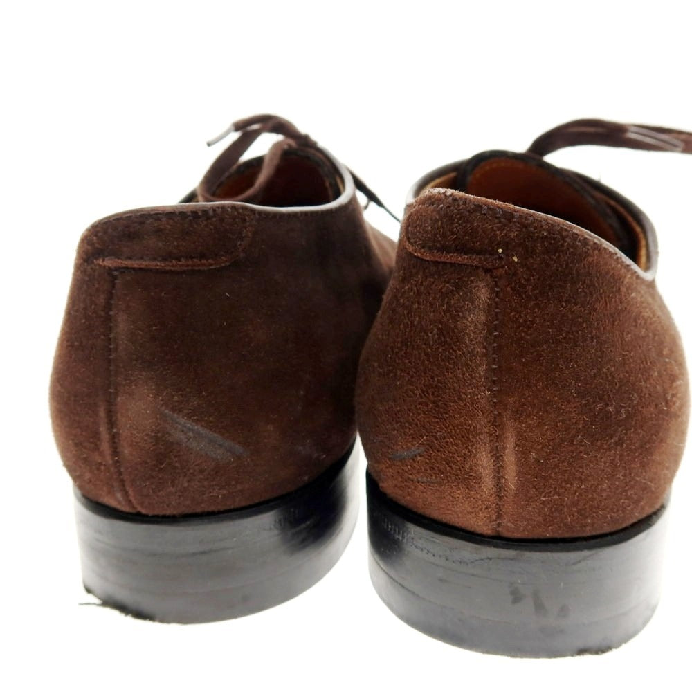 【中古】オールデン ALDEN 54351 UNITED ARROWS別注 スエード Vチップ ドレスシューズ ダークブラウン【 9 D 】【 状態ランクC 】【 メンズ 】