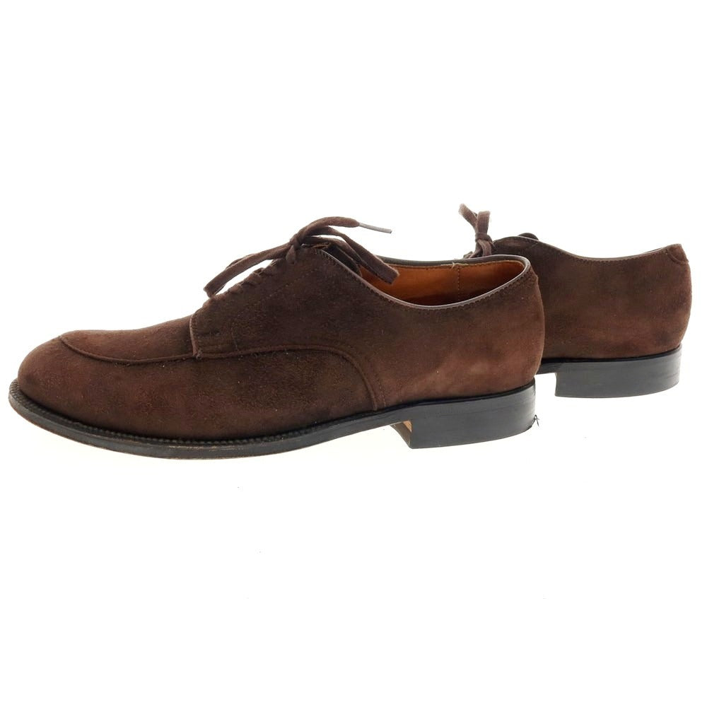 【中古】オールデン ALDEN 54351 UNITED ARROWS別注 スエード Vチップ ドレスシューズ ダークブラウン【 9 D 】【 状態ランクC 】【 メンズ 】