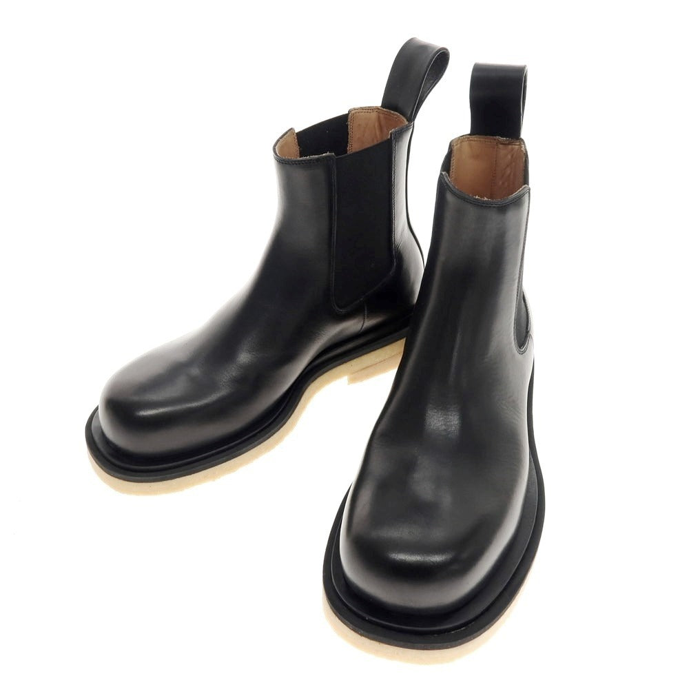 【中古】【未使用】ボッテガヴェネタ BOTTEGAVENETA サイドゴアブーツ ブラック【 39 】【 状態ランクS 】【 メンズ 】