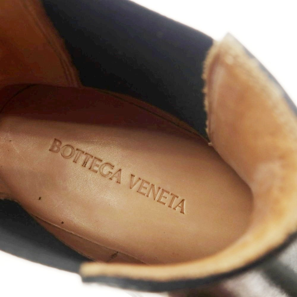 【中古】【未使用】ボッテガヴェネタ BOTTEGAVENETA サイドゴアブーツ ブラック【 39 】【 状態ランクS 】【 メンズ 】