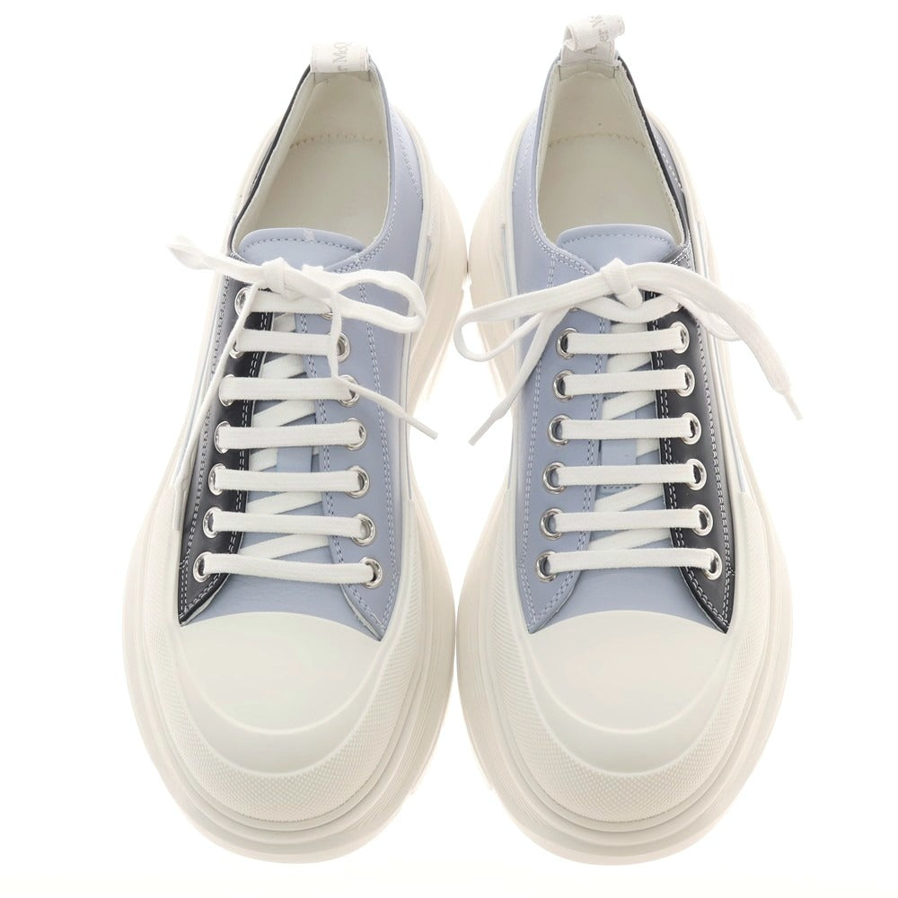 【中古】【未使用】アレキサンダーマックイーン Alexander McQueen スニーカー ネイビーxサックス系【 42 】【 状態ランクS 】【 メンズ 】