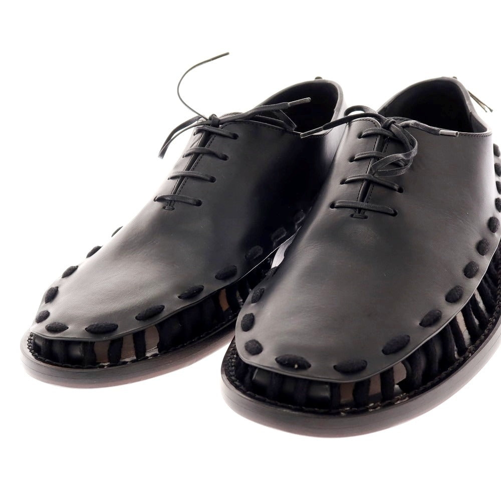 【中古】【未使用】ボッテガヴェネタ BOTTEGAVENETA カジュアルシューズ ブラック【サイズ39】【 状態ランクS 】【 メンズ 】[BPD]