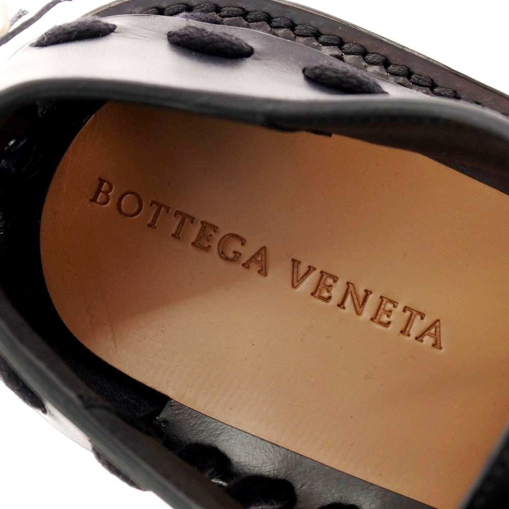 【中古】【未使用】ボッテガヴェネタ BOTTEGAVENETA カジュアルシューズ ブラック【サイズ39】【 状態ランクS 】【 メンズ 】[BPD]
