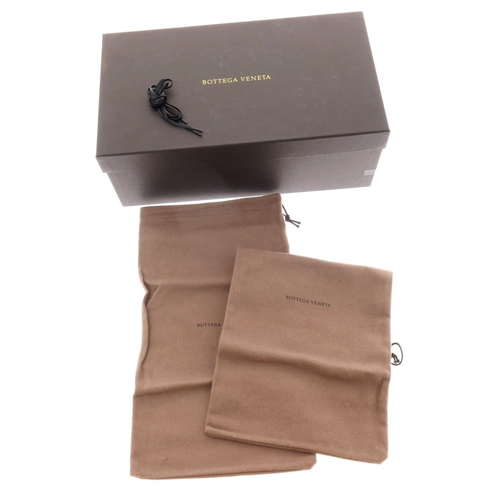 【中古】【未使用】ボッテガヴェネタ BOTTEGAVENETA カジュアルシューズ ブラック【サイズ39】【 状態ランクS 】【 メンズ 】[BPD]