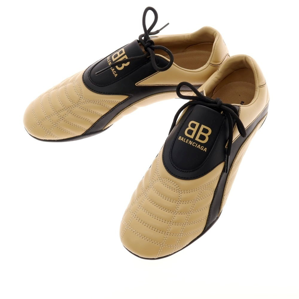 【中古】【未使用】バレンシアガ BALENCIAGA ZEN SNEAKER スニーカー ベージュxブラック【 27 】【 状態ランクS 】【 メンズ 】
