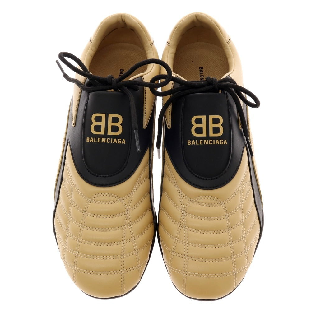 【中古】【未使用】バレンシアガ BALENCIAGA ZEN SNEAKER スニーカー ベージュxブラック【 27 】【 状態ランクS 】【 メンズ 】