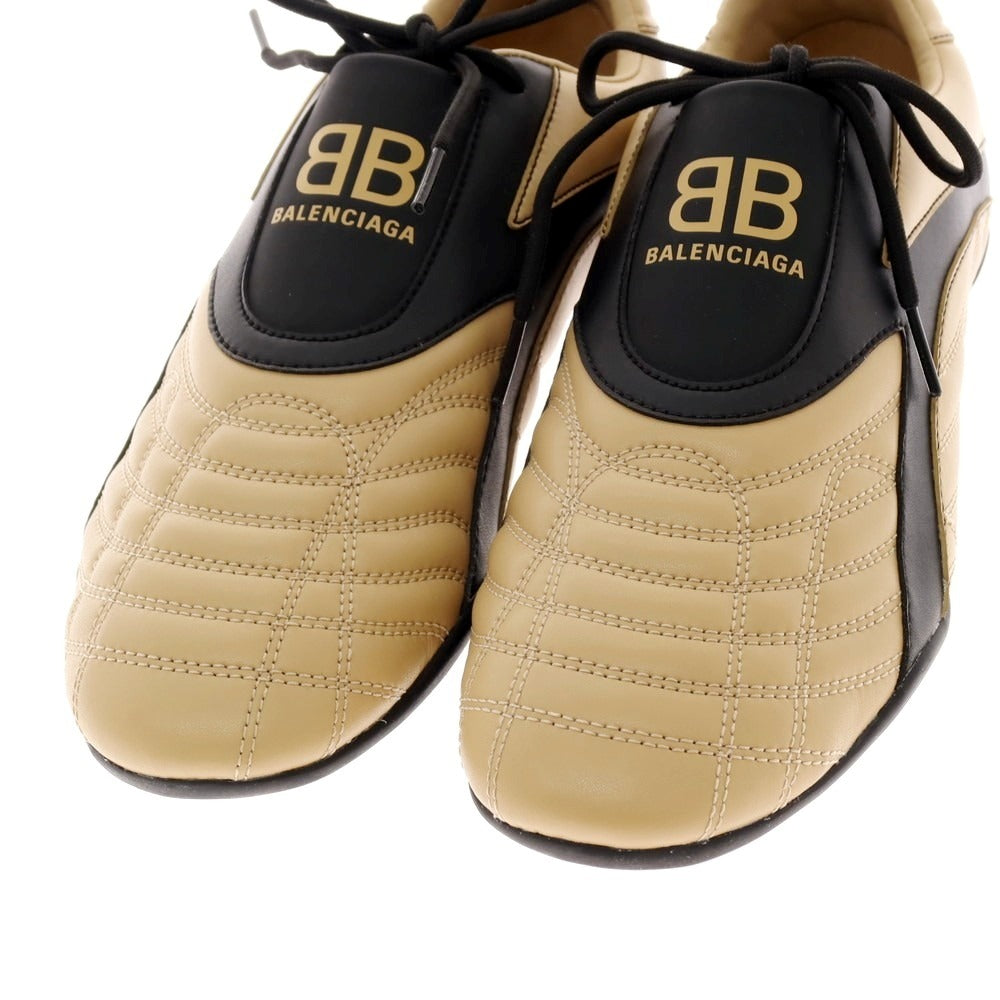 【中古】【未使用】バレンシアガ BALENCIAGA ZEN SNEAKER スニーカー ベージュxブラック【サイズ27】【 状態ランクS 】【 メンズ 】[BPD]