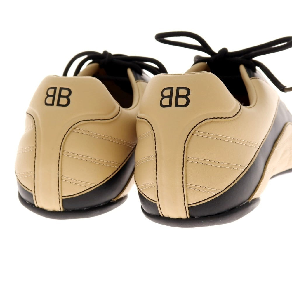 【中古】【未使用】バレンシアガ BALENCIAGA ZEN SNEAKER スニーカー ベージュxブラック【サイズ27】【 状態ランクS 】【 メンズ 】[BPD]