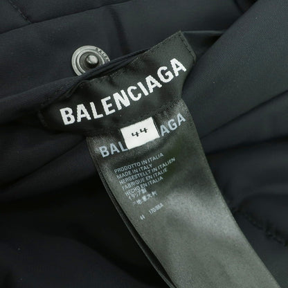 【中古】バレンシアガ BALENCIAGA リバーシブル ポリエステル 中綿コート ブラックx蛍光イエロー【 44 】【 状態ランクB 】【 メンズ 】