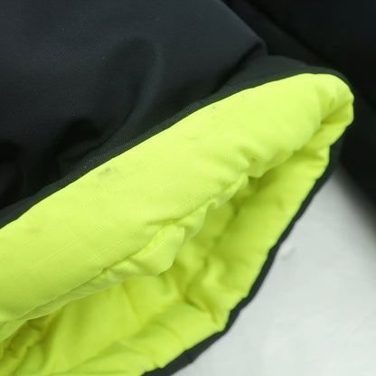 【中古】バレンシアガ BALENCIAGA リバーシブル ポリエステル 中綿コート ブラックx蛍光イエロー【 44 】【 状態ランクB 】【 メンズ 】