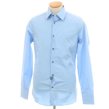 【中古】グッチ GUCCI コットン レギュラーカラー ドレスシャツ スカイブルー【 37 】【 状態ランクA 】【 メンズ 】