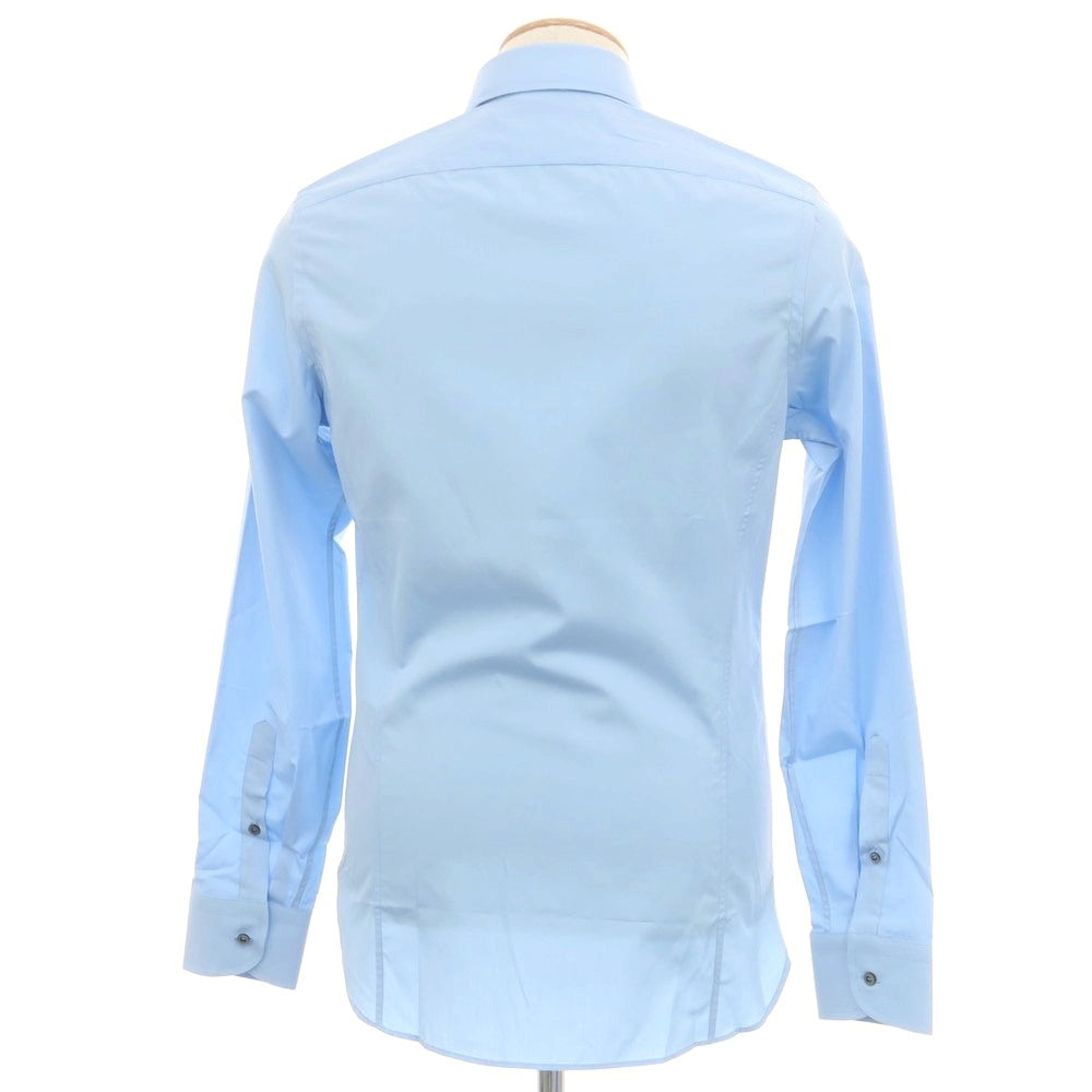 【中古】グッチ GUCCI コットン レギュラーカラー ドレスシャツ スカイブルー【 37 】【 状態ランクA 】【 メンズ 】