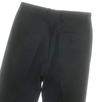 【中古】グッチ GUCCI コットンナイロン カジュアルスラックスパンツ ブラック【 42 】【 状態ランクA 】【 メンズ 】