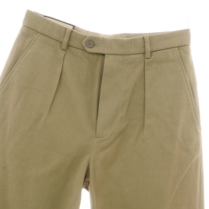 【中古】グッチ GUCCI コットン カジュアルスラックスパンツ オリーブベージュ【 44 】【 状態ランクA 】【 メンズ 】