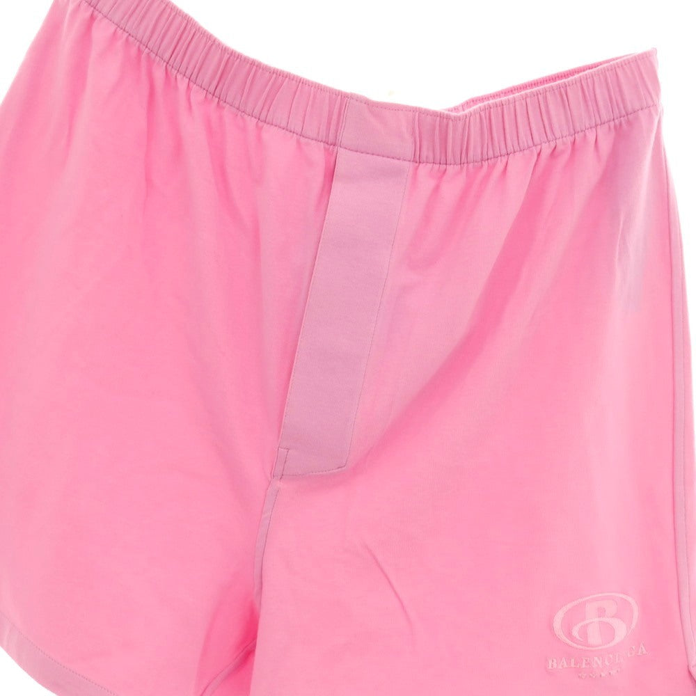 【中古】バレンシアガ BALENCIAGA HOMEWRAR ストレッチ コットン ショートパンツ ピンク【サイズM】【 状態ランクA 】【 メンズ 】