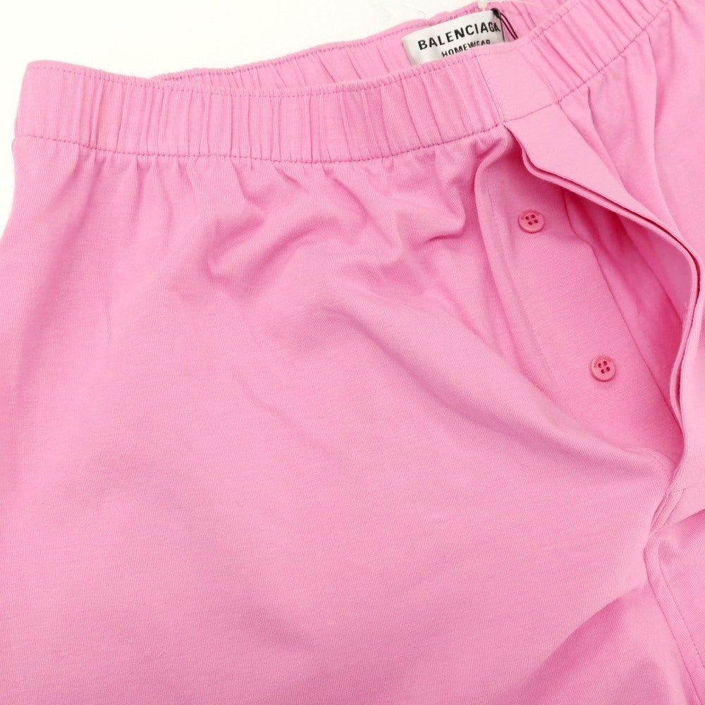 【中古】バレンシアガ BALENCIAGA HOMEWRAR ストレッチ コットン ショートパンツ ピンク【サイズM】【 状態ランクA 】【 メンズ 】[BPD]