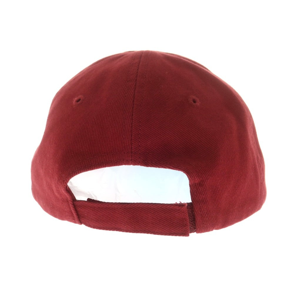【中古】バレンシアガ BALENCIAGA コットン ベースボールキャップ ボルドー【 L 】【 状態ランクA 】【 ユニセックス 】