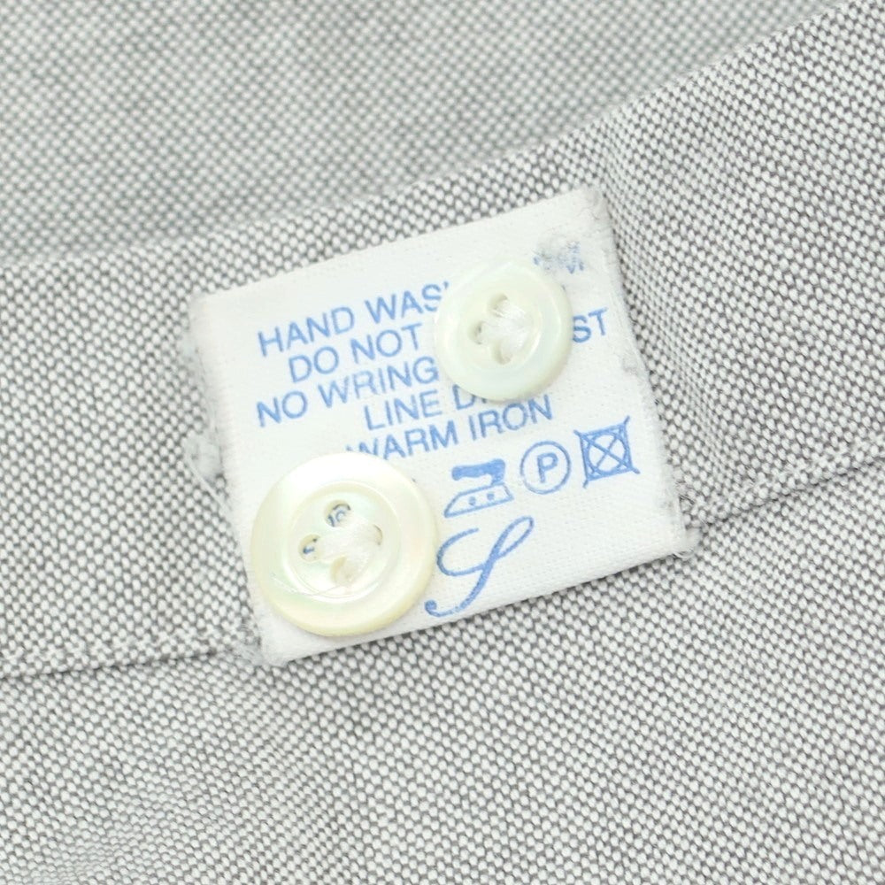 【中古】ジャンネット giannetto コットン ホリゾンタルカラー カジュアルシャツ グレー【 39 】【 状態ランクB 】【 メンズ 】