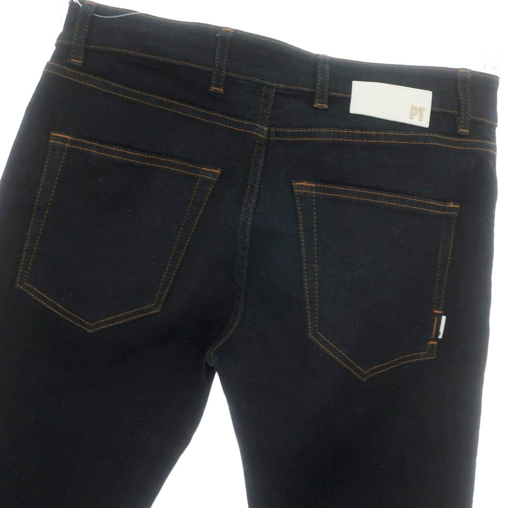 【中古】ピーティートリノ デニム PT TORINO DENIM ROCK ストレッチ コットンポリエステル デニムパンツ ジーンズ ネイビー【サイズ29】【 状態ランクA 】【 メンズ 】[CPD]