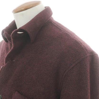 【新品】ドッピアアー DOPPIAA ポリウレタンラミー シャツジャケット ブルゾン ワイン【 Ｍ 】【 状態ランクN 】【 メンズ 】