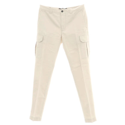 【新品】インコテックス スラックス INCOTEX SLACKS コットン テーパード カーゴパンツ ライトベージュ【 34 】【 状態ランクN 】【 メンズ 】