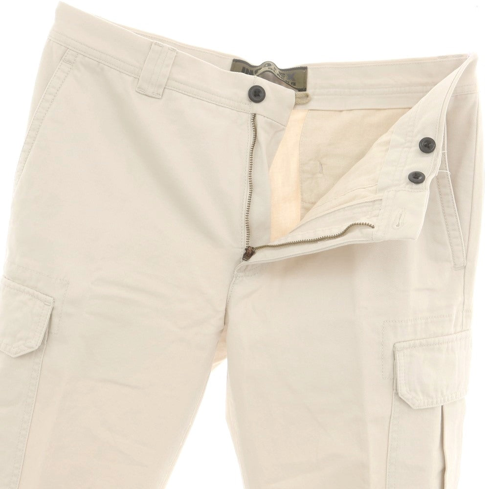 【新品】インコテックス スラックス INCOTEX SLACKS コットン テーパード カーゴパンツ ライトベージュ【 34 】【 状態ランクN 】【 メンズ 】