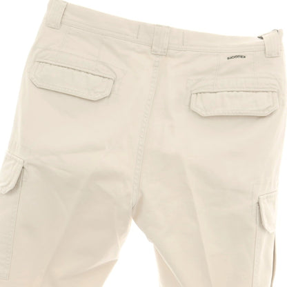 【新品】インコテックス スラックス INCOTEX SLACKS コットン テーパード カーゴパンツ ライトベージュ【 34 】【 状態ランクN 】【 メンズ 】