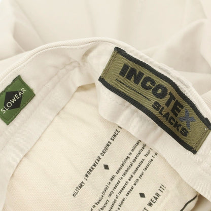 【新品】インコテックス スラックス INCOTEX SLACKS コットン テーパード カーゴパンツ ライトベージュ【 34 】【 状態ランクN 】【 メンズ 】