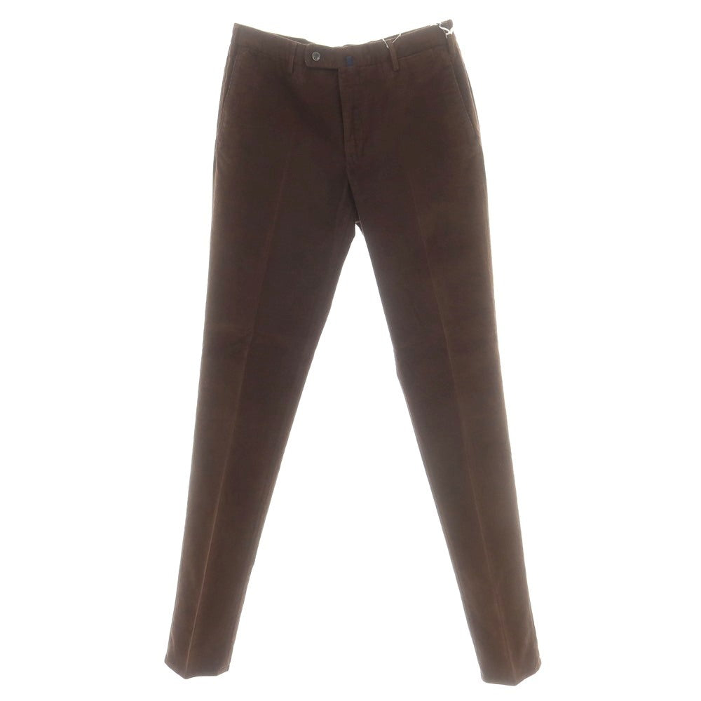 【新品】インコテックス INCOTEX 39型 ストレッチコットン 細畝 コーデュロイパンツ ダークブラウン【 48 】【 状態ランクN 】【 メンズ 】