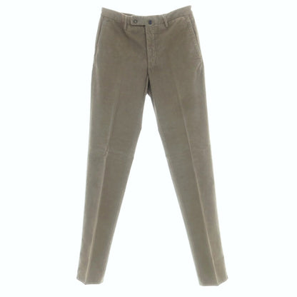 【新品アウトレット】インコテックス INCOTEX 39型 ストレッチコットン 細畝 コーデュロイパンツ グレイッシュオリーブ【 46 】【 状態ランクN- 】【 メンズ 】