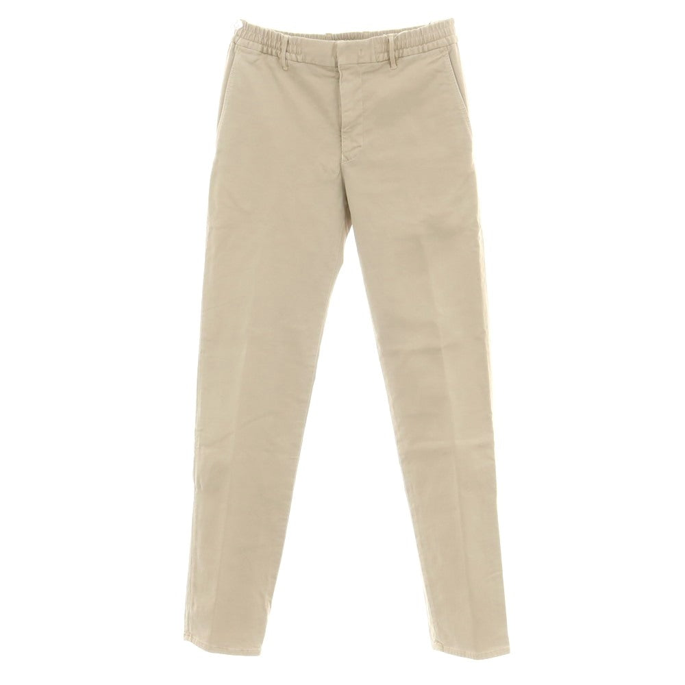 【新品】インコテックス スラックス INCOTEX SLACKS ストレッチコットン イージースラックスパンツ ベージュ【 30 】【 状態ランクN 】【 メンズ 】