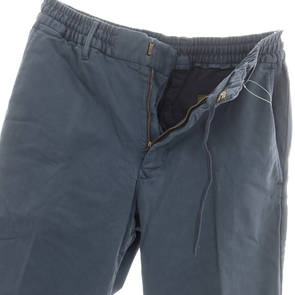 【新品アウトレット】インコテックス スラックス INCOTEX SLACKS ストレッチコットン イージースラックスパンツ グレイッシュネイビー【 30 】【 状態ランクN- 】【 メンズ 】
